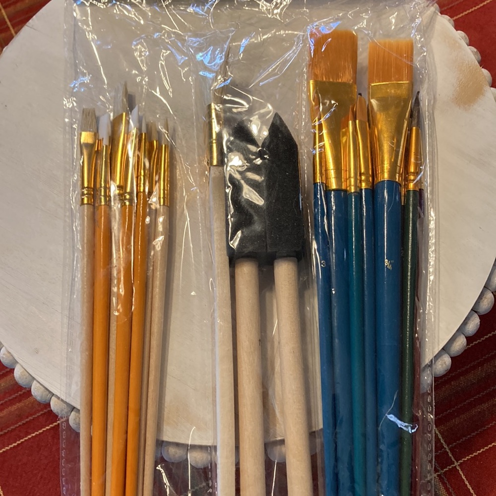 Art Alternatives Bag O’ Brushes 25 Brushes Special Effects Makeup New Paint - Picture 6 of 8